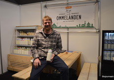 Yuri Blanken van Craft Dairy. Hij had mooi nieuws: "Alle koemelk wordt Demeter en dan gaan we verder onder het merk Ommelanden. Dit is een metafoor voor het verbinden van stad en land."